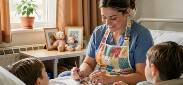 Comment offrir aux enfants hospitalisés des moments de bonheur et de réconfort